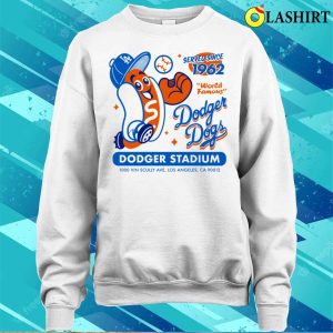 Dodger Dogs Iconic T shirt Celebrating 1962 Onwards 4