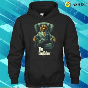 Dog Lover T shirt The Dogfather Retro Dog Lover Design T shirt 3