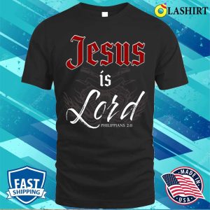 Dog Shelter Volunteer Lovers Shirt Jesus Is Lord Motorcycle Christian Faith Gospel Biker Shirt 1