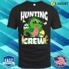 Easter Dinosaur T-shirt, Easter Egg Hunt Hunting Crew Dinosaur T-shirt