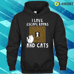 Escape Rooms And Cats Shirt Escape Rooms And Cats T shirt 3