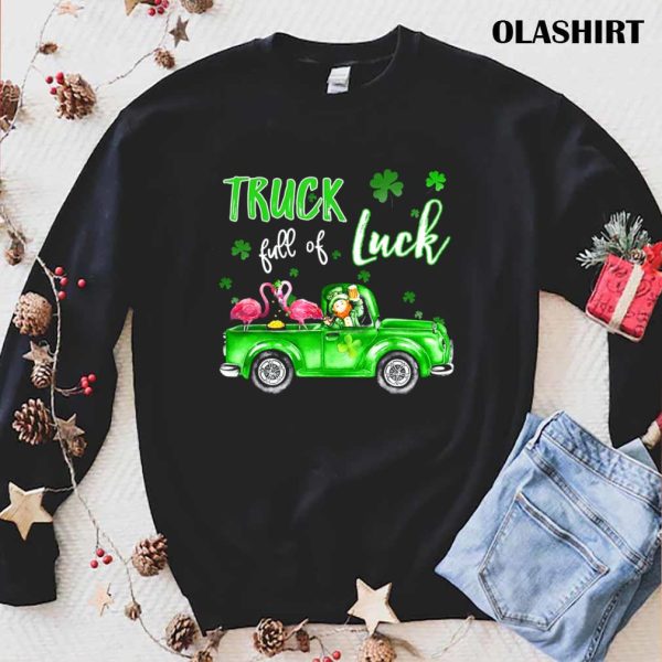 Flamingo Shirts Women’s Plus Size St. Patricks Day Truck T-shirt