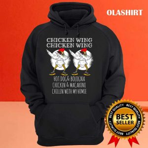 Funny Chicken Wing Hot Dog And Bologna Shirt 3