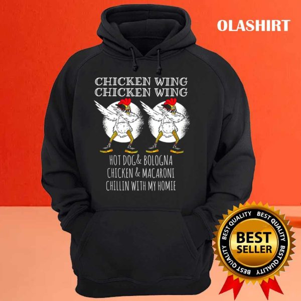 Funny Chicken Wing Hot Dog And Bologna Shirt