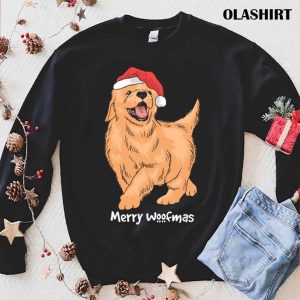 Funny Cute Yellow Lab Dog Puppy Christmas Labrador Retriever T shirt 1