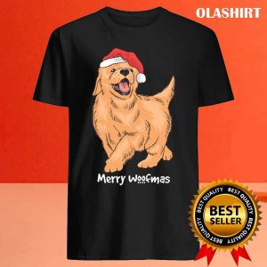 Funny Cute Yellow Lab Dog Puppy Christmas Labrador Retriever T shirt 4