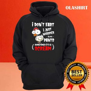 Funny Farting Chicken Lover I Dont Fart I Whisper T shirt 3