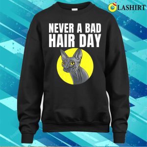 Funny Hairless Cat Design For Girls Women Pet Kitten Lovers T shirt 4