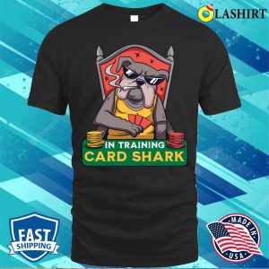 Funny Poker Game Night Tabletop Dog Lover Gift T shirt 1