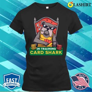 Funny Poker Game Night Tabletop Dog Lover Gift T-shirt