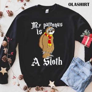 Funny Sloth Pictures Patronus Charm Sloth Stuffed Animal Sloth Toy T shirt 1