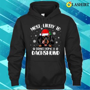 Hilarious Xmas Dog Lover Tee The Ideal Choice For Welcoming A Dachshund 3