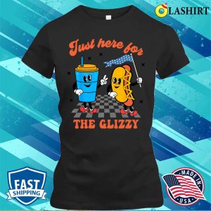 Hot Dog Im Just Here For The Glizzy Happy 4th Of July T shirt 2