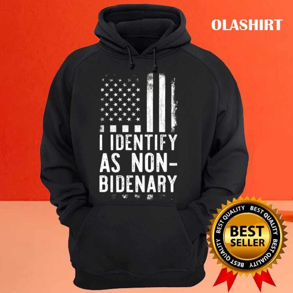 I Identify As Non-bidenary Shirt, Anti Biden Shirt