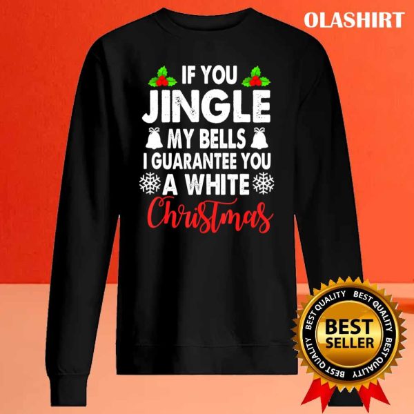 Jingle My Bells Inappropriate Christmas Gag Gifts Adults T-shirt