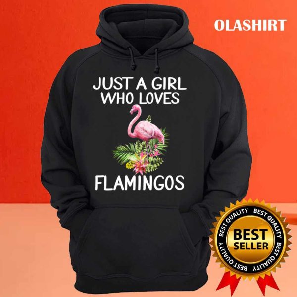 Just A Girl Who Loves Flamingo T-shirt