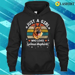 Just A Girl Who Loves German Shepherd Dog Lover T shirt 3