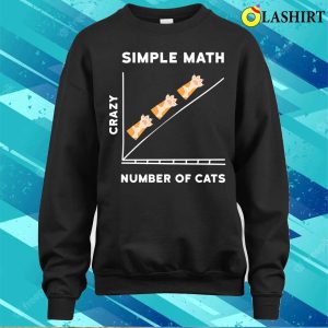 Mathematics T shirt Simple Math Kitten Cats T shirt 4