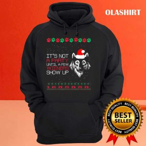 Merry Wiener Christmas Dachshund Dog Pajama Xmas T shirt 3