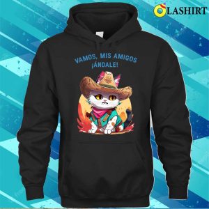 Mexican Cat T shirt Vamos Andale Mexican Cat T shirt 3