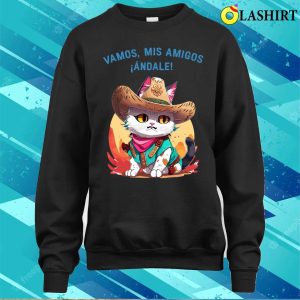 Mexican Cat T shirt Vamos Andale Mexican Cat T shirt 4