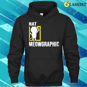 Nat Meographic Funny Hilarious Cat Expression Flannel T shirt 3