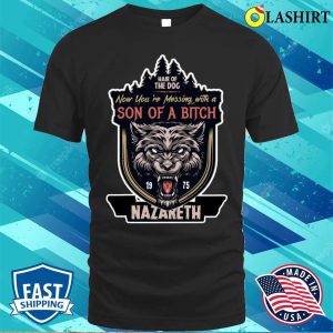 Nazareth Hair Of The Dog 1975 Rock Shirt Authentic Retro T-shirt