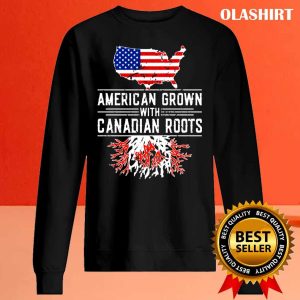 New American Grown Canadian Roots Pride Canada Shirt 2