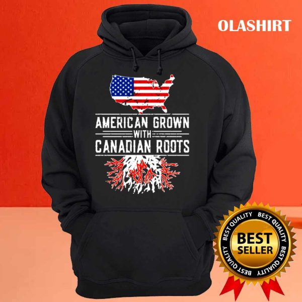 New American Grown Canadian Roots Pride Canada Shirt