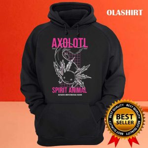 New Axolotl Spirit Animal Kawaii Anime T shirt Trending Shirt 3