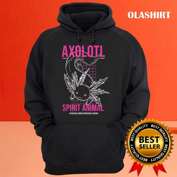 New Axolotl Spirit Animal Kawaii Anime T-shirt , Trending Shirt