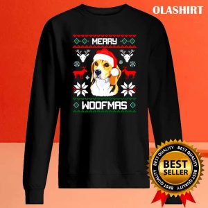 New Beagle Merry Woofmas Funny Dog Christmas Shirt 2