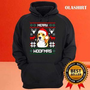 New Beagle Merry Woofmas Funny Dog Christmas Shirt 3