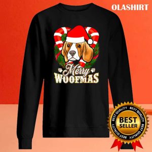 New Beagle Merry Woofmas Santa Claus Dog Christmas Shirt