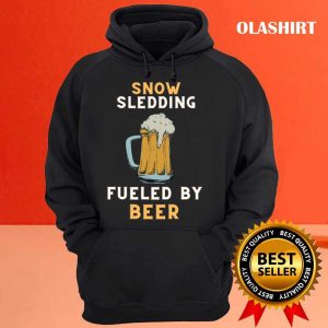 New Beer Fueled Snow Sledding T shirt Trending Shirt 3