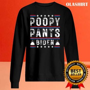 New Biden Poop Shirt, Poopy Pants Biden, Funny Anti Biden T-shirt