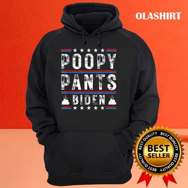 New Biden Poop Shirt, Poopy Pants Biden, Funny Anti Biden T-shirt