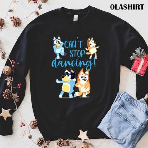 New Bluey Dad Cant Stop Dancing T shirt Trending Shirt 1