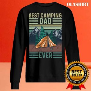 New Camping Dad Ever retro Vintage Camper T shirt 2