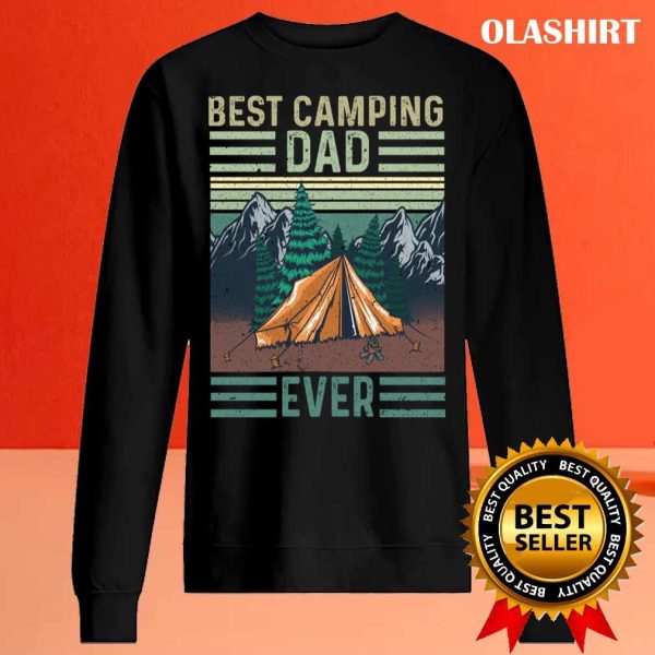 New Camping Dad Ever ,retro Vintage Camper T-shirt