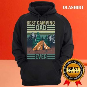 New Camping Dad Ever retro Vintage Camper T shirt 3