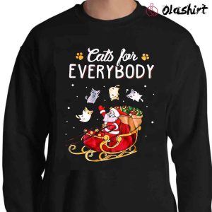 New Cats For Everybody, Cat Christmas Shirt , Trending Shirt