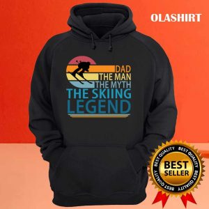 New Dad The Man The Myth The Skiing Legend T shirt 3