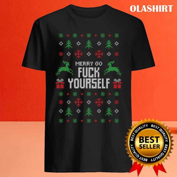 New Fuck Ugly Cristmas Sweater T-shirt , Trending Shirt