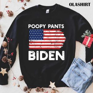 New Funny Poopy Pants Biden T shirt Trending Shirt 1