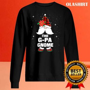 New G pa Gnome Buffalo Plaid Matching Family Christmas Pajama T shirt 2