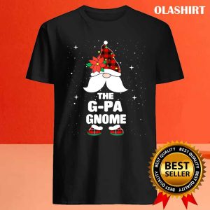 New G pa Gnome Buffalo Plaid Matching Family Christmas Pajama T shirt 4