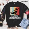 New Id Rather Be Snowboarding T-shirt , Trending Shirt