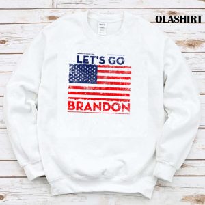 New Let S Go Brandon Funny Political Humor Short Sleev Shirt 1