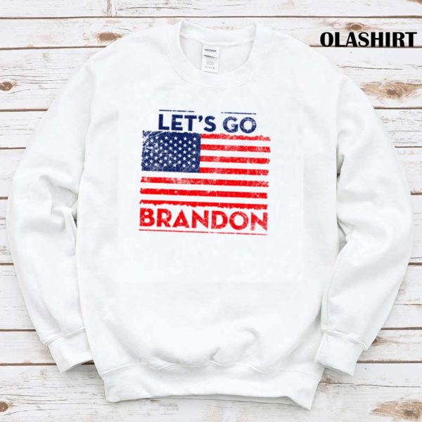 New Let S Go Brandon Funny Political Humor Short Sleev Shirt